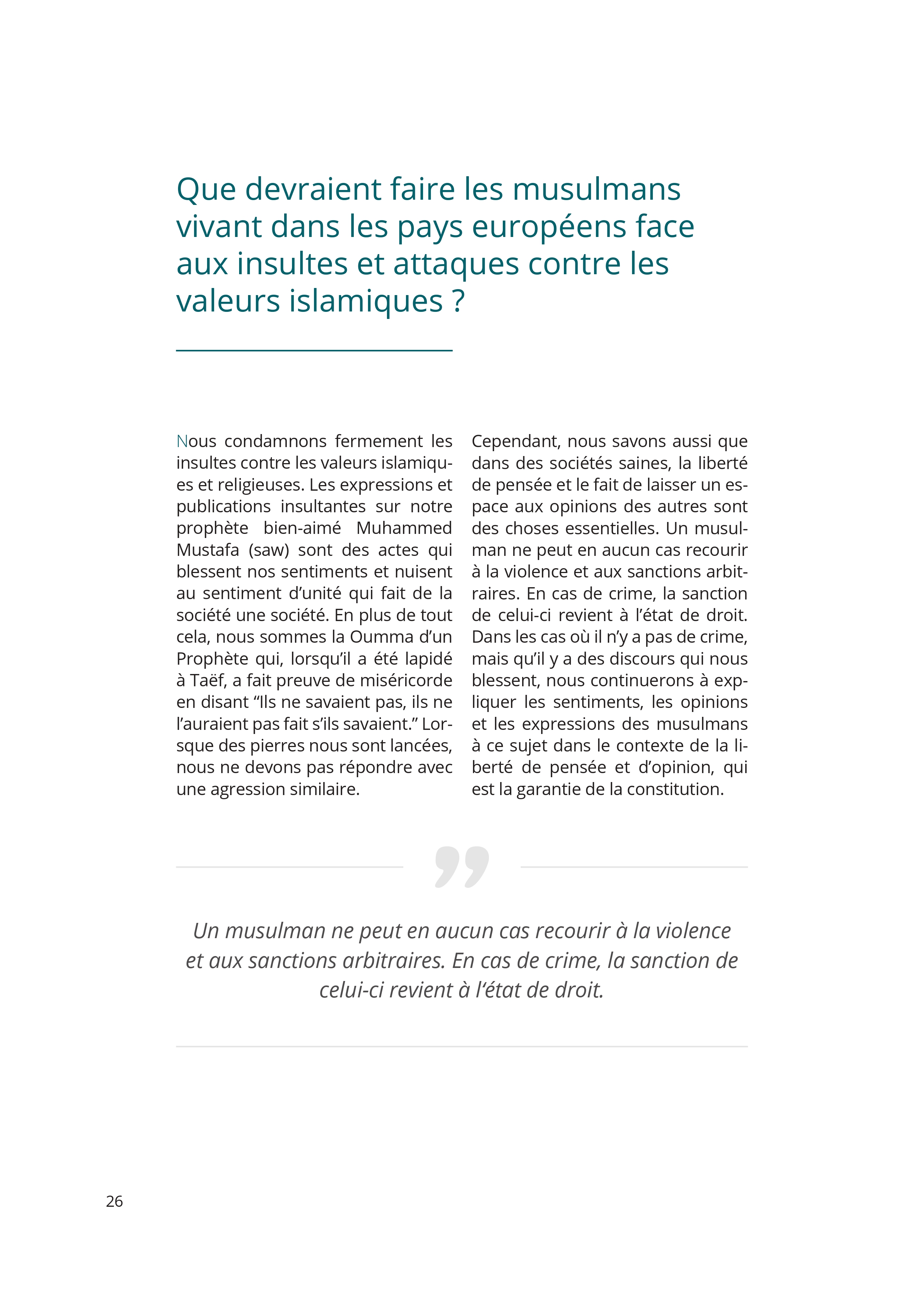 Le Passé et le Présent de l'IGMG/CIMG